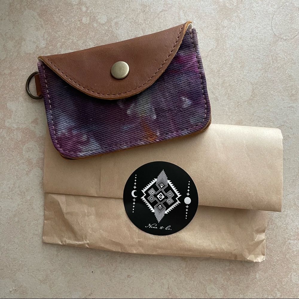 NWT Nena & Co. Ooakshell Collab card wallet